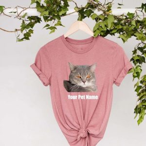 Custom Cat Shirt, Custom Pet Shirt