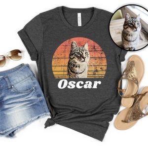 Custom Cat Vintage Shirt, Custom Cat Shirt